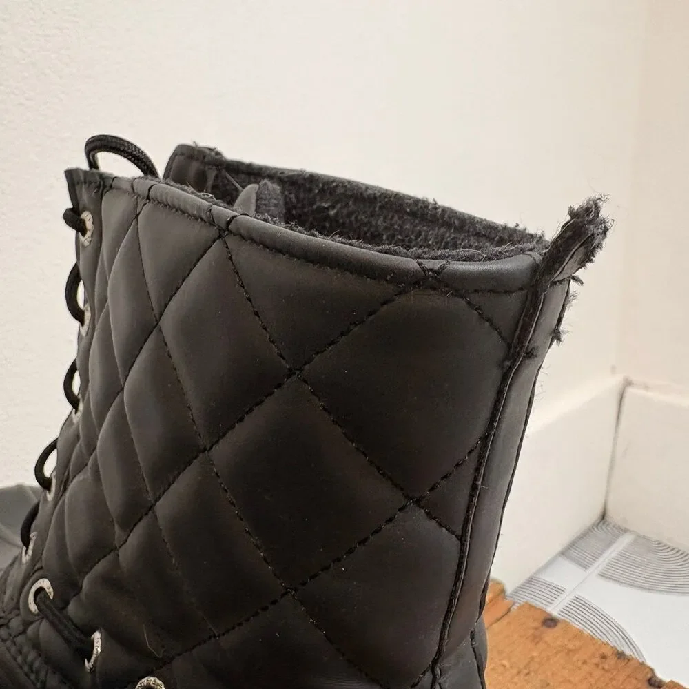 Sperry Top-Sider Gosling Duck Boots Sz 9 Black